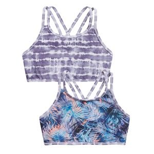Athleta Girl • Reversible Tropics Tie Dye Bikini Top • Size XS/6